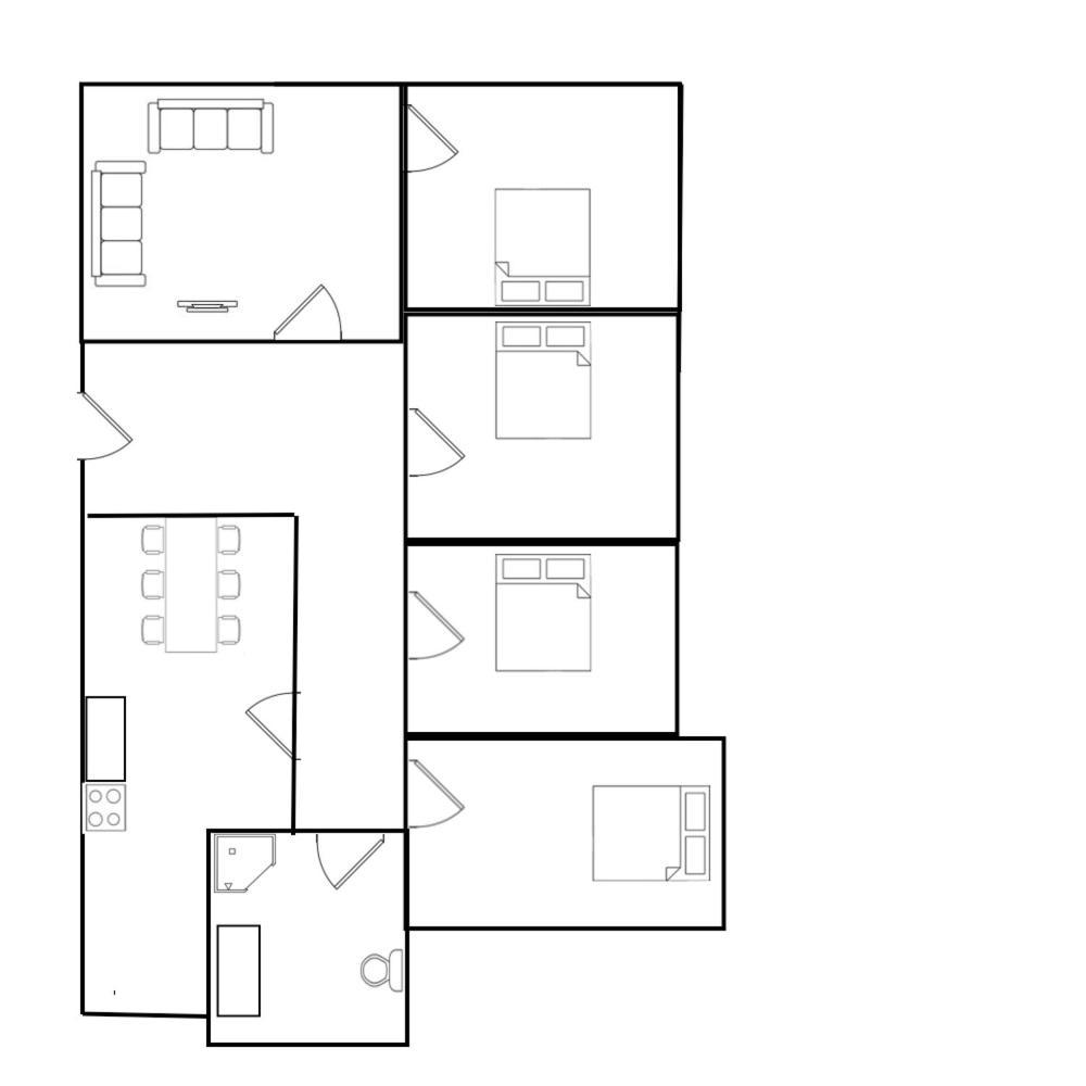 Large Apartment With 4 Bedrooms In Копенхаген Екстериор снимка