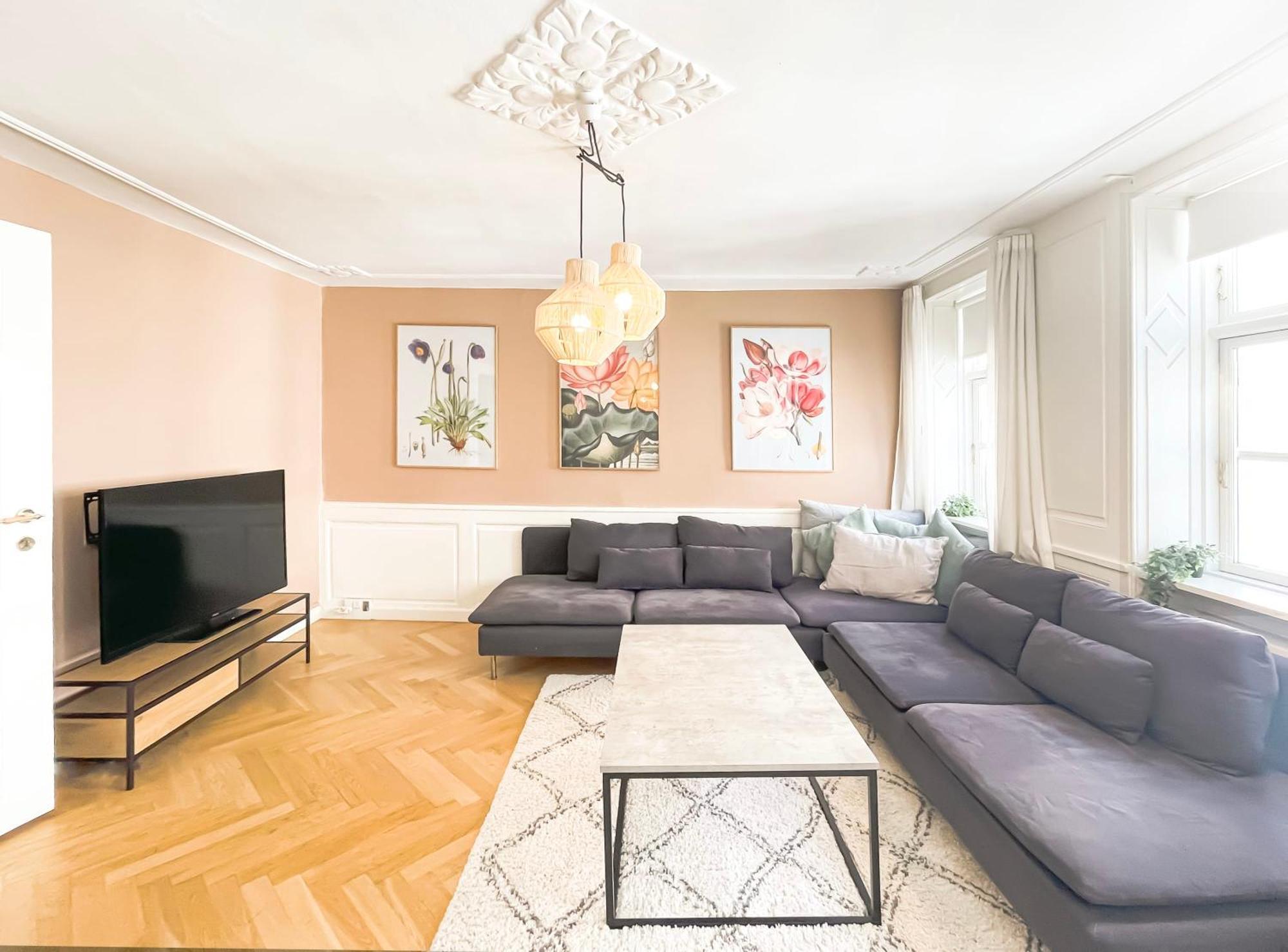 Large Apartment With 4 Bedrooms In Копенхаген Екстериор снимка
